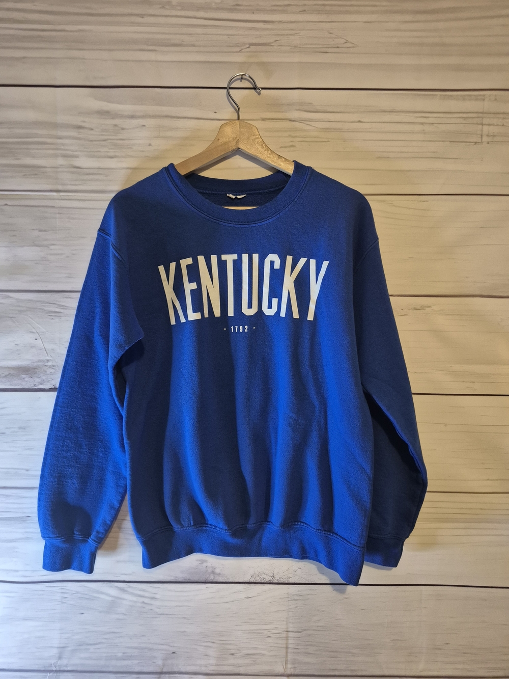 Unbranded Kentucky Royal Blue Crewneck Sweatshirt